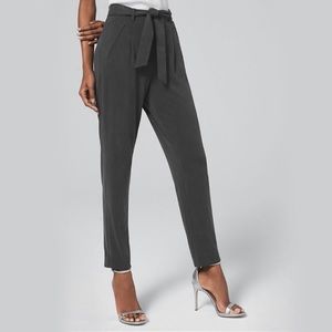 WHBM High-Rise Tapered Ankle Pants